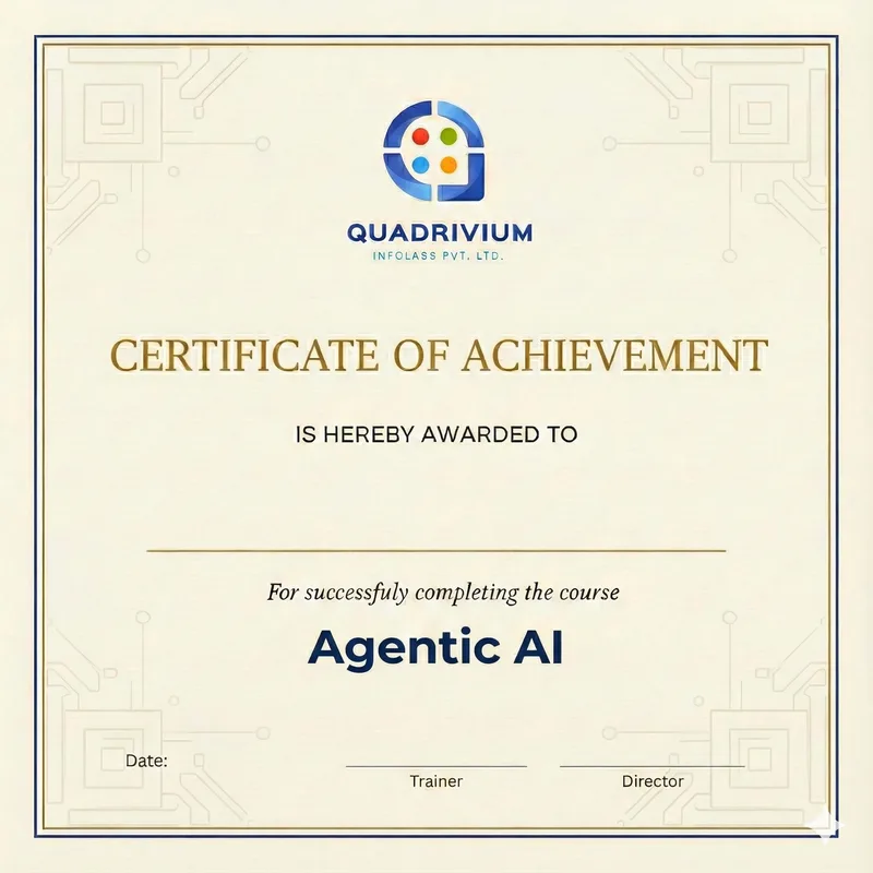 Quadrivium Agentic AI Certificate